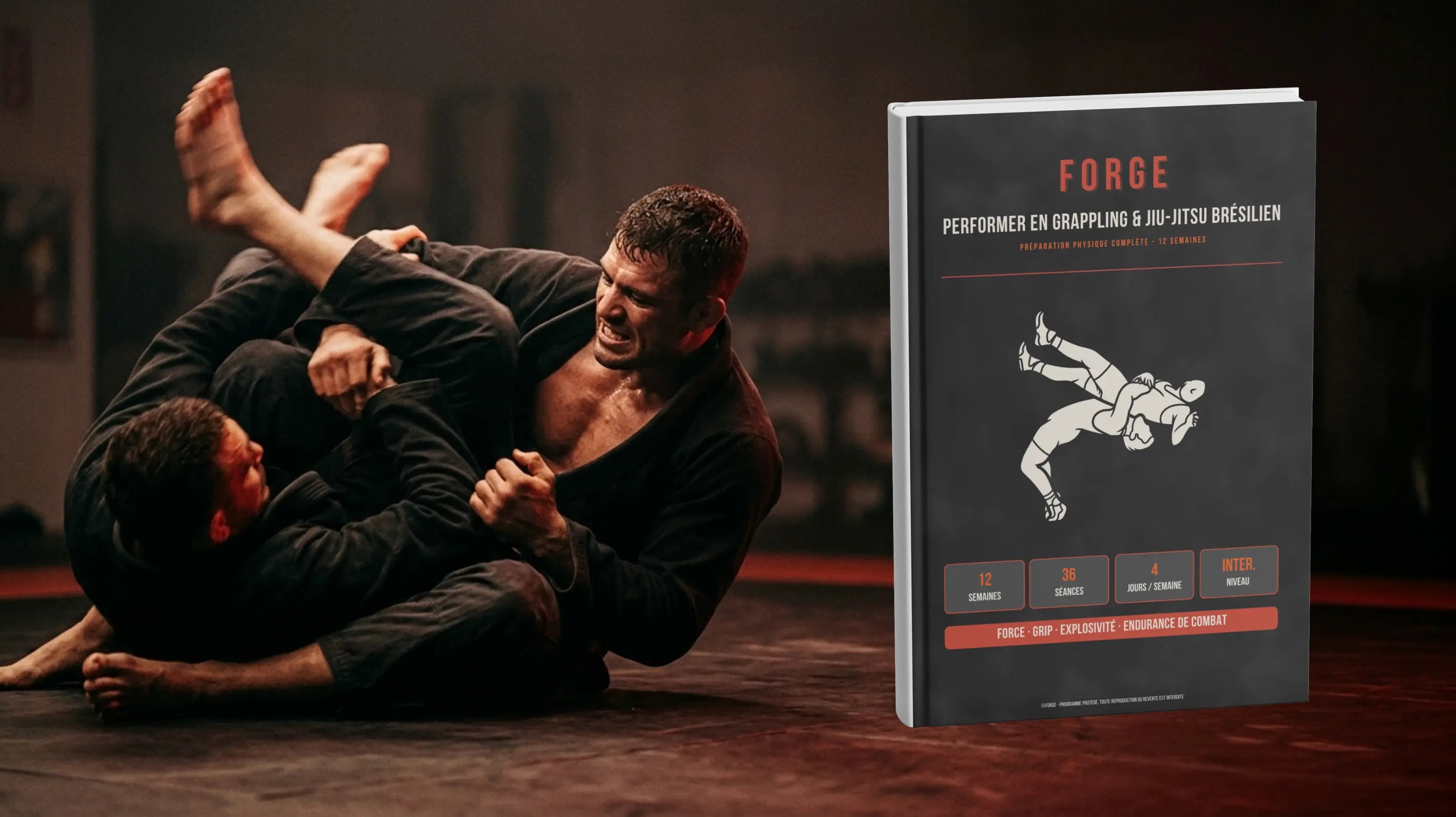 FORGE — Performer en Grappling & JJB | Préparation physique 12 semaines FORGE